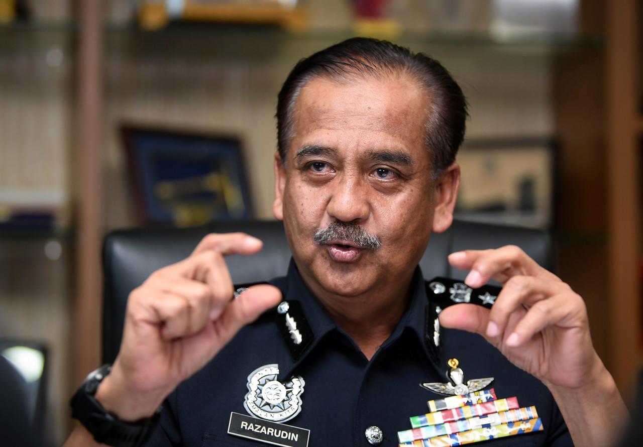 Pengarah Jabatan Siasatan Jenayah Narkotik (JSJN) Bukit Aman Razarudin Husain. Gambar: Bernama