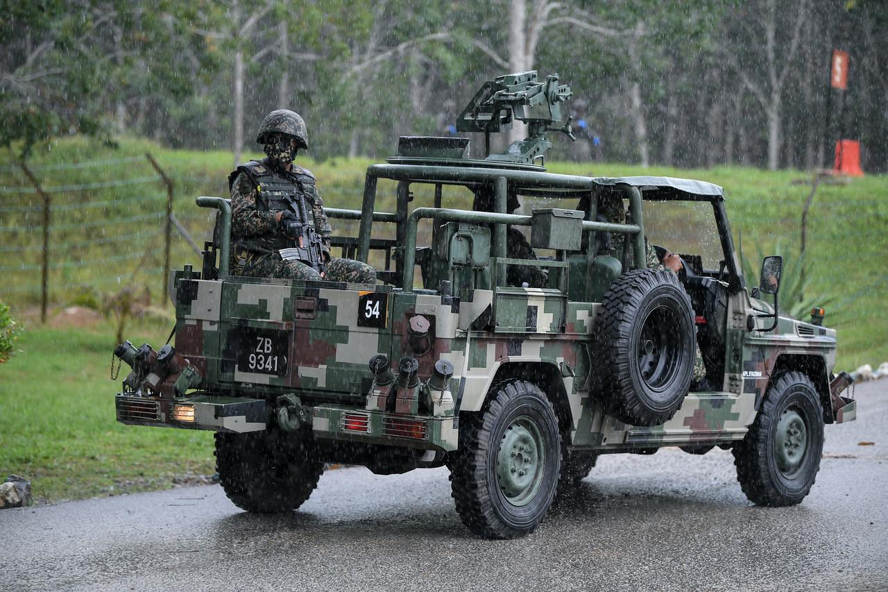 The armed forces assures that only certain segments of its data network were involved in the cyberattack. Photo: Bernama