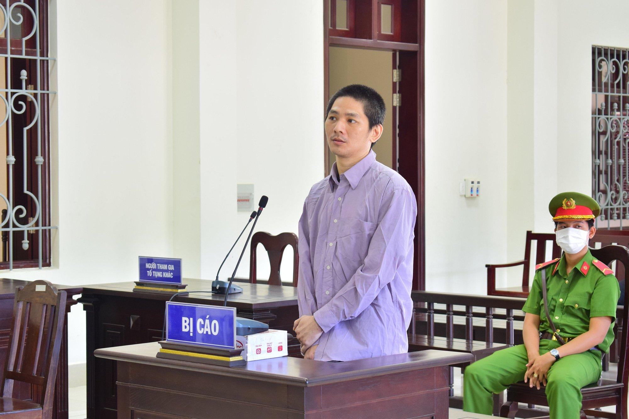 Cher Wei Hon during his trial at the People’s Court of Tay Ninh Province, Vietnam, in August 2020. Photo courtesy of Tuoi Tre News.