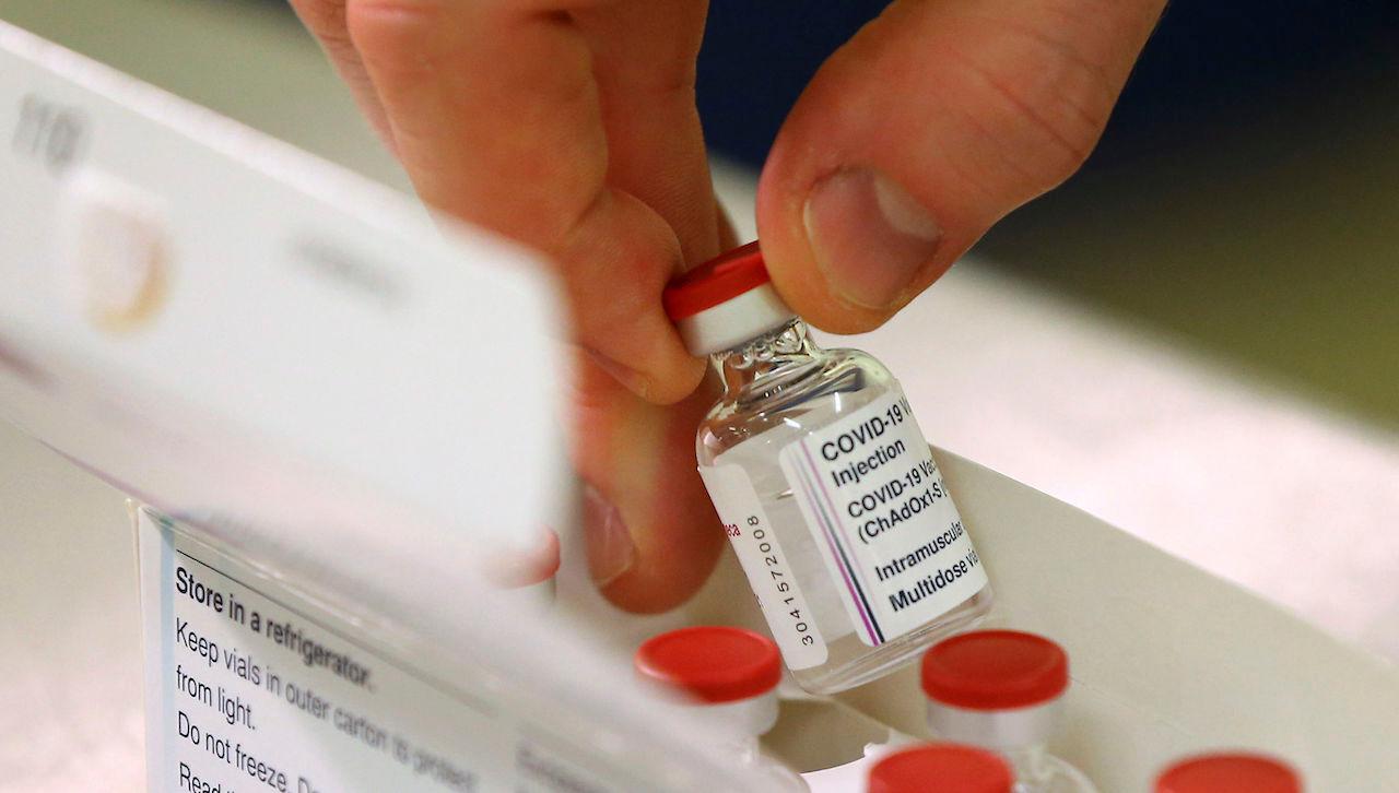 Doses of the Covid-19 vaccine developed by Oxford University and UK-based drugmaker AstraZeneca are checked as they arrive at a hospital in England, Jan 2. Photo: AP