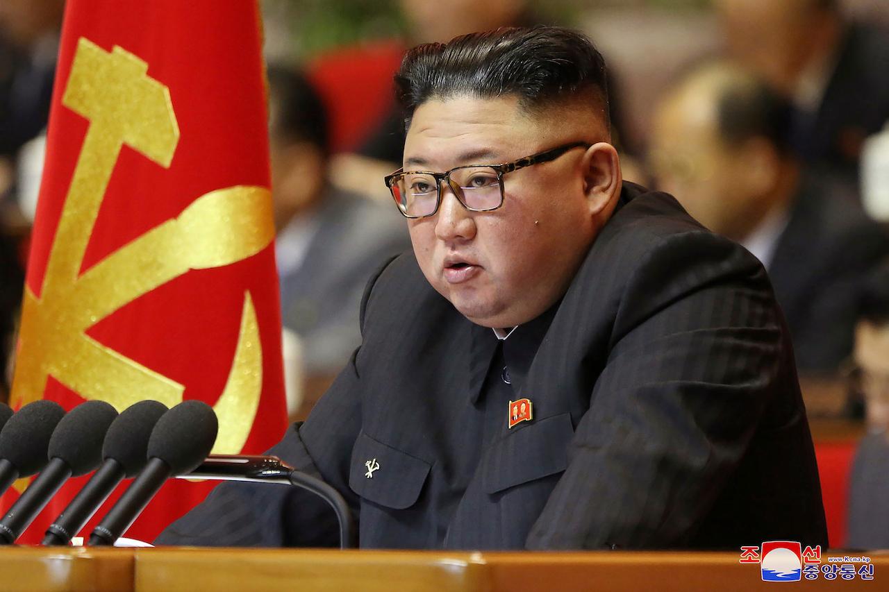North Korean leader Kim Jung Un at a ruling party congress on Jan 6. North Korea says it needs nuclear weapons to defend itself against a possible US invasion.  Photo: AP