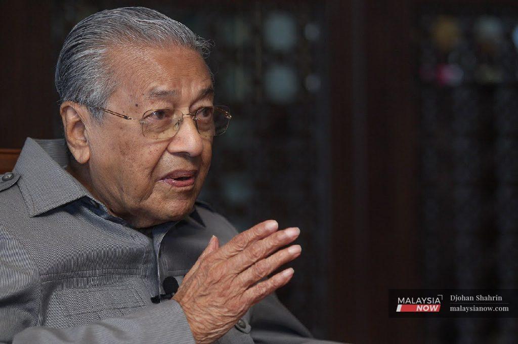 Pejuang is led by former prime minister Dr Mahathir Mohamad.