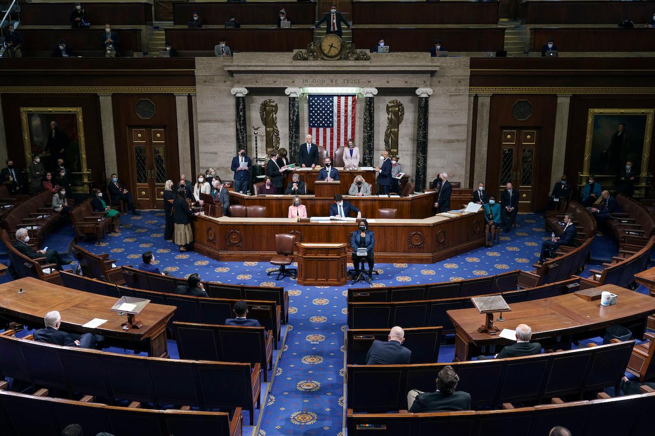 The US Congress has formally certified Joe Biden's victory over Donald Trump. Photo: AP