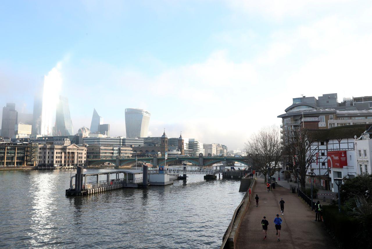 Britain has recorded over three million coronavirus cases since the pandemic began last year, with the full death toll at more than 80,000. Photo: AP