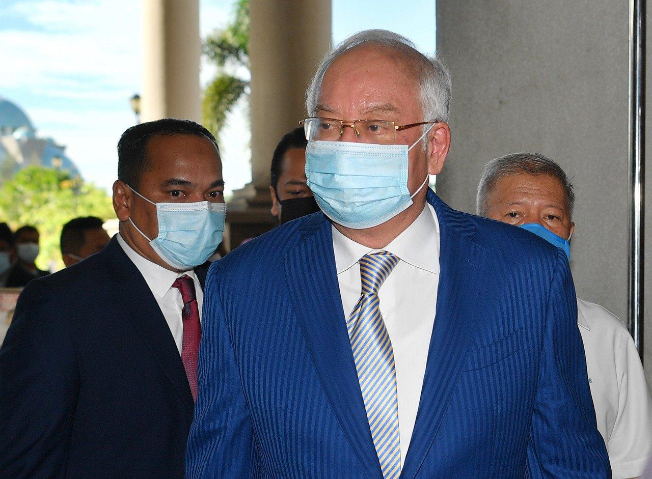 Bekas perdana menteri Najib Razak. Gambar: Bernama