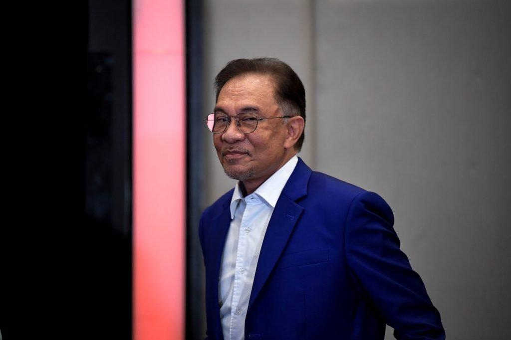 PKR president Anwar Ibrahim is accused of committing sedition by questioning the Agong's constitutional power to declare emergency rule. Photo: Bernama