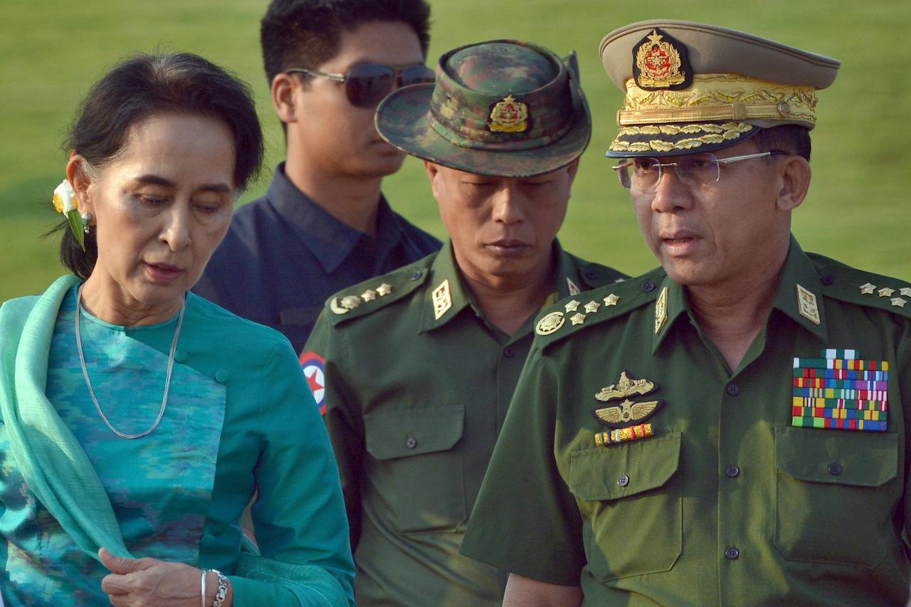 Aung San Suu Kyi, Min Aung Hlaing