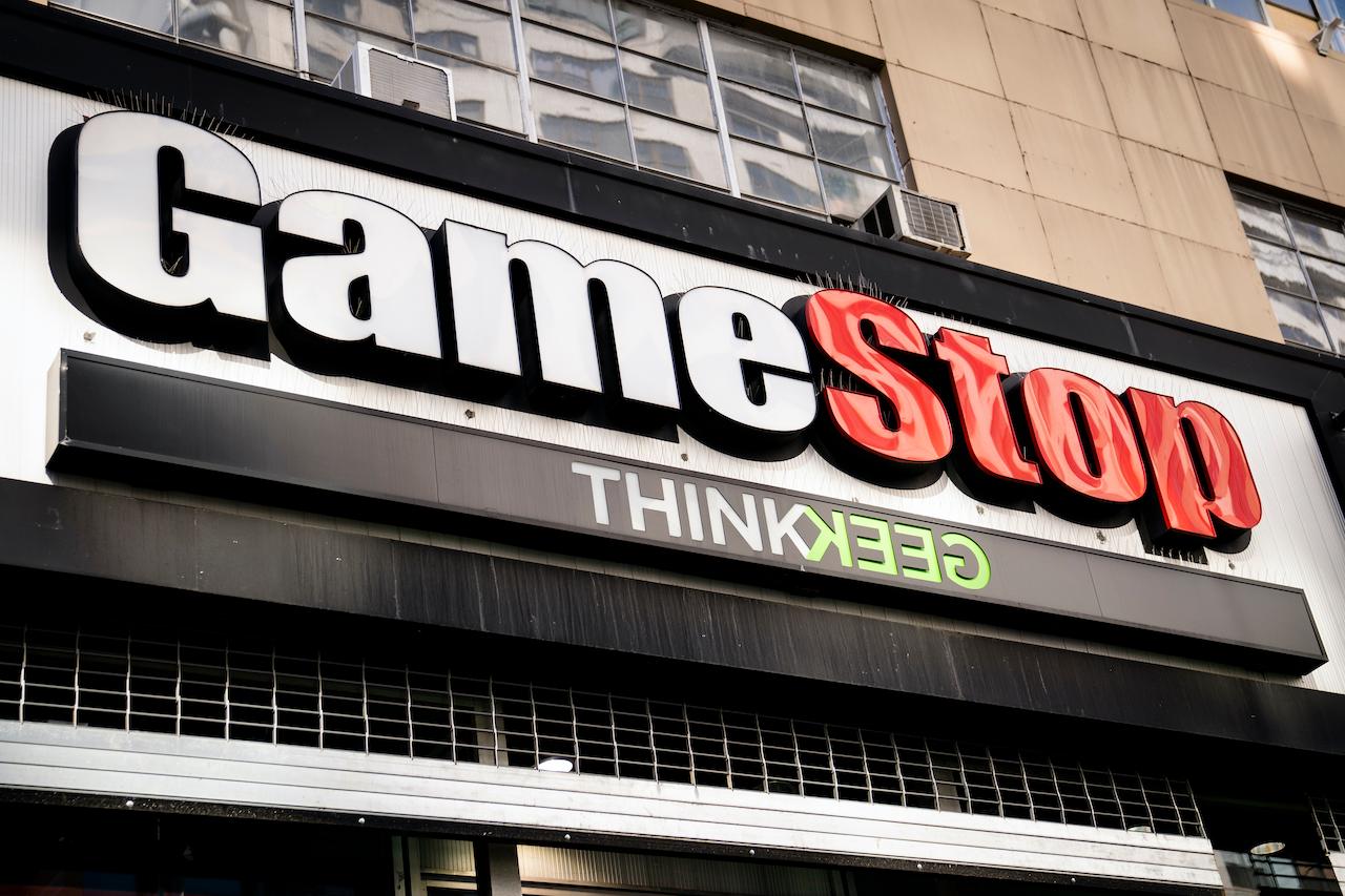 Video game retailer GameStop soared on Wall Street in January only to plummet some 70% since Monday. Photo: AP