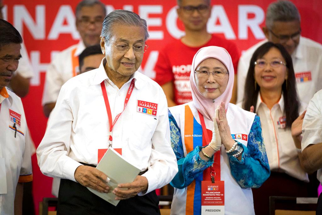 Mahathir Mohamad, Wan Azizah