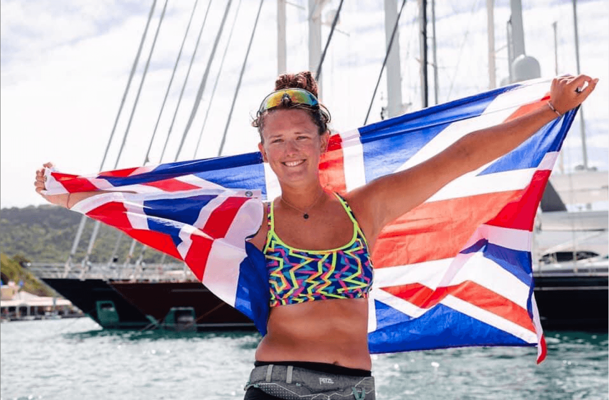 Jasmine Harrison took 70 days, three hours and 48 minutes to cross the Atlantic Ocean. Photo: Instagram
