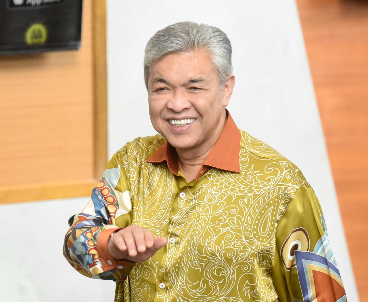 Umno president Ahmad Zahid Hamidi at the Malaysian Anti-Corruption Commission in Putrajaya for questioning in 2018. Questions have been raised over the political prospects of Zahid, who was later slapped with 47 criminal charges. Photo: AP