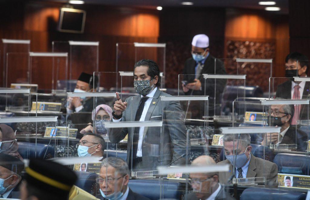 Khairy Jamaluddin antara pemimpin Umno yang menganggotai kerajaan Perikatan Nasional. Gambar: Bernama