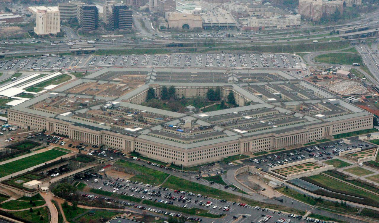 The Pentagon in Washington, March 27, 2000. The Pentagon is carrying out a review of its strategy in the Asia-Pacific, mindful of the US' intention of competing with China's growing influence and military strength in the region. Photo: AP