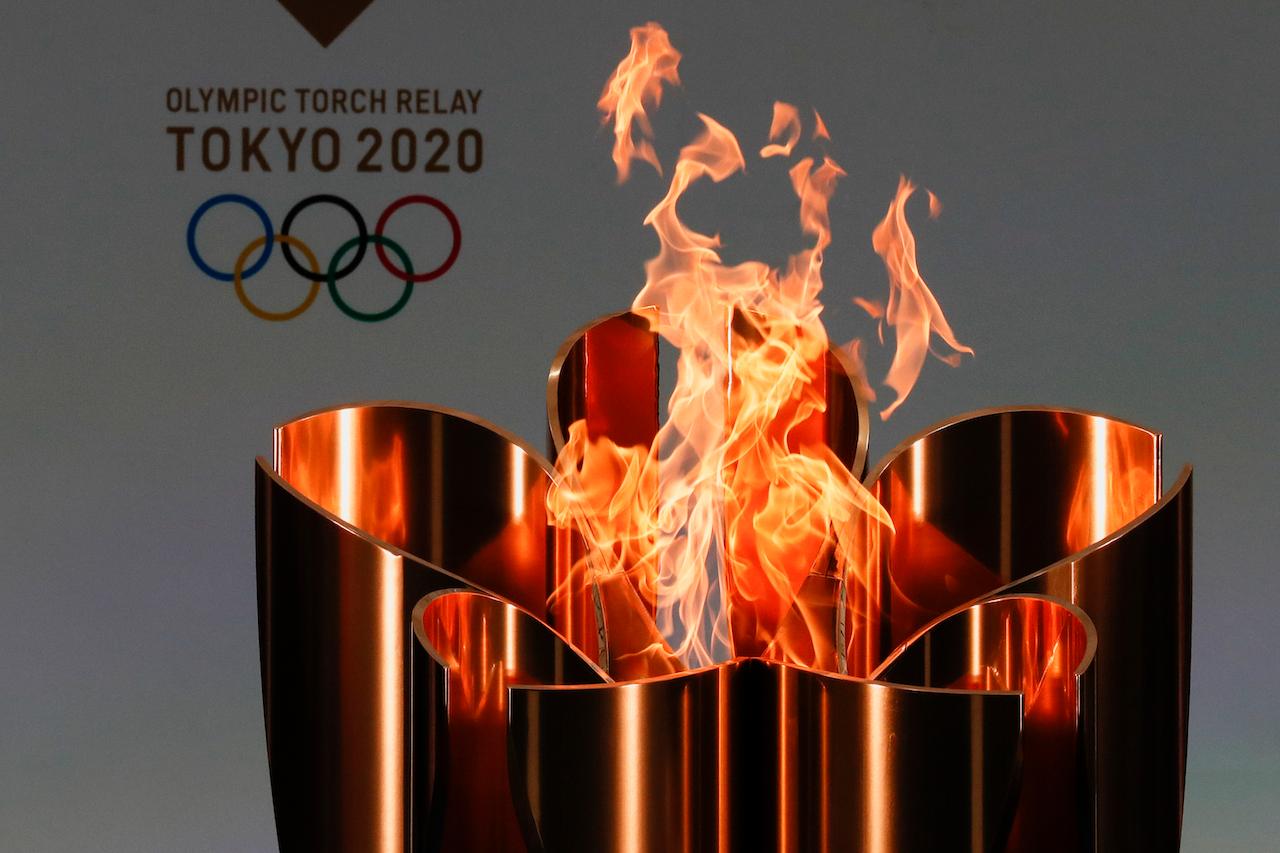 Larian obor Sukan Olimpik Tokyo bermula di wilayah Fukushima. Gambar: AFP