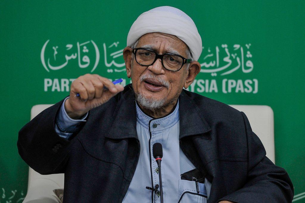 PAS president Abdul Hadi Awang. Photo: Bernama