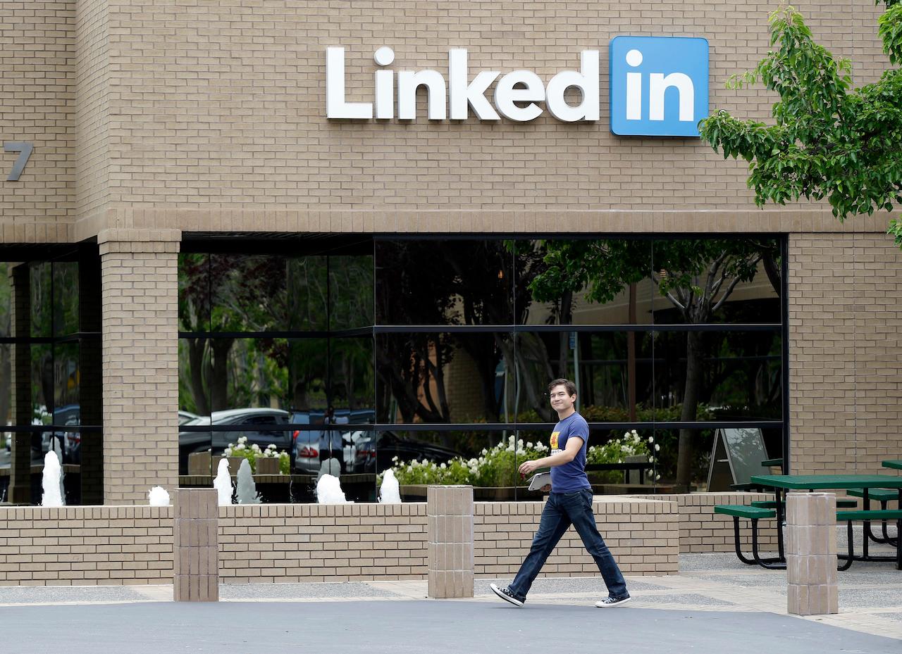 Professional social network LinkedIn says the 'RestUp!' week is meant to give employees time for their own well-being. Photo: AP