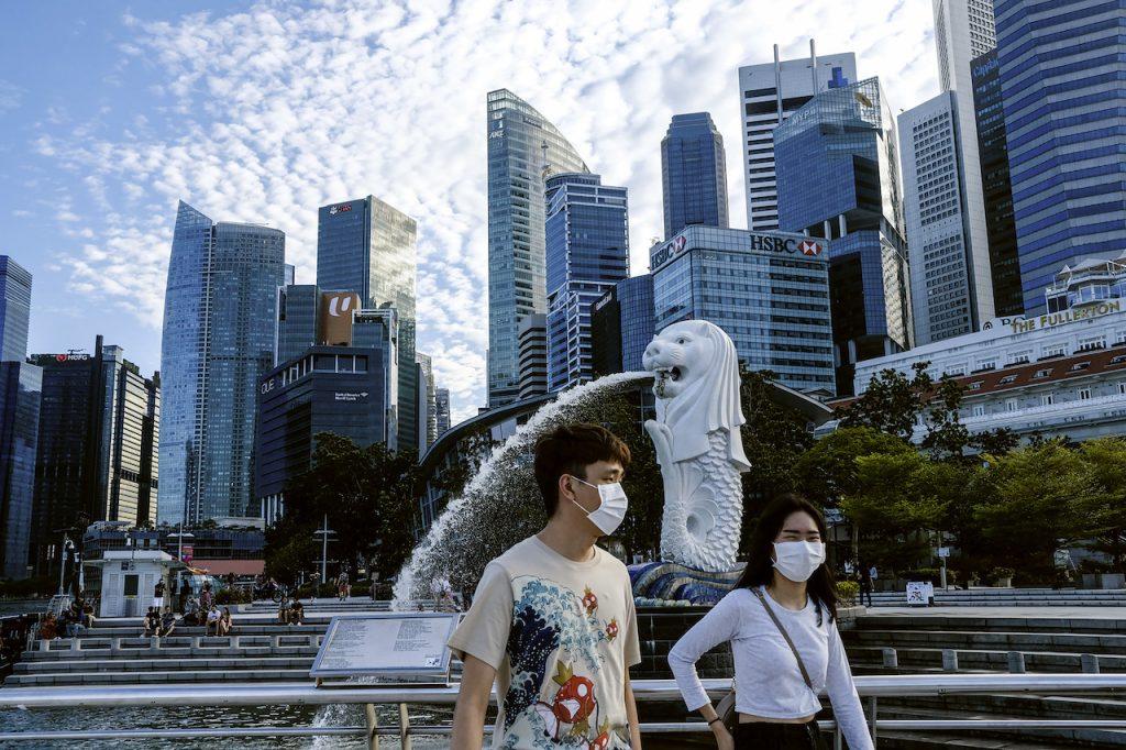 The influx of Chinese cash will be welcome in Singapore, whose economy has been hammered by the coronavirus and which is seeking to build itself up as a tech centre. Photo: AP