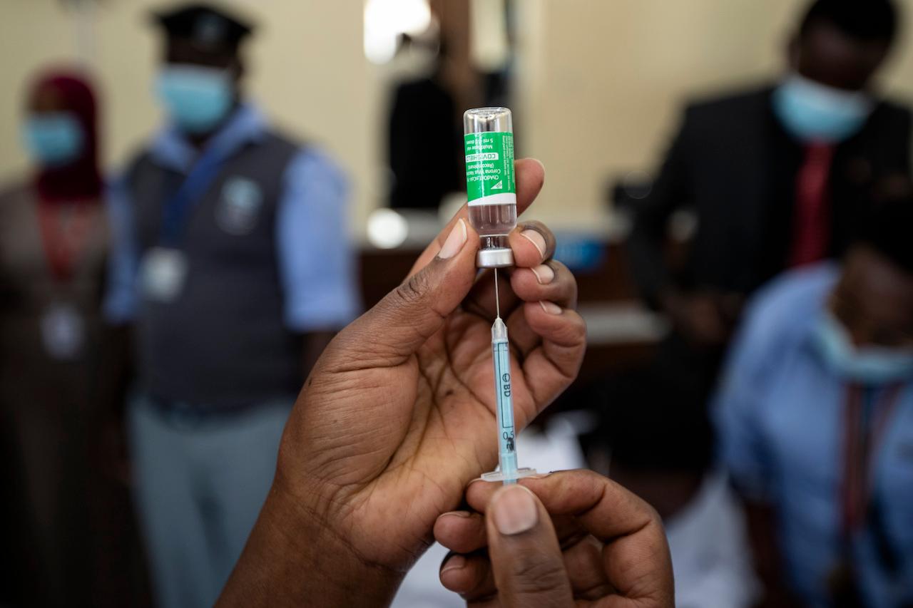 The AstraZeneca vaccine accounts for almost all of the doses being distributed around the world in the first wave of the Covax global vaccine-sharing facility. Photo: AP