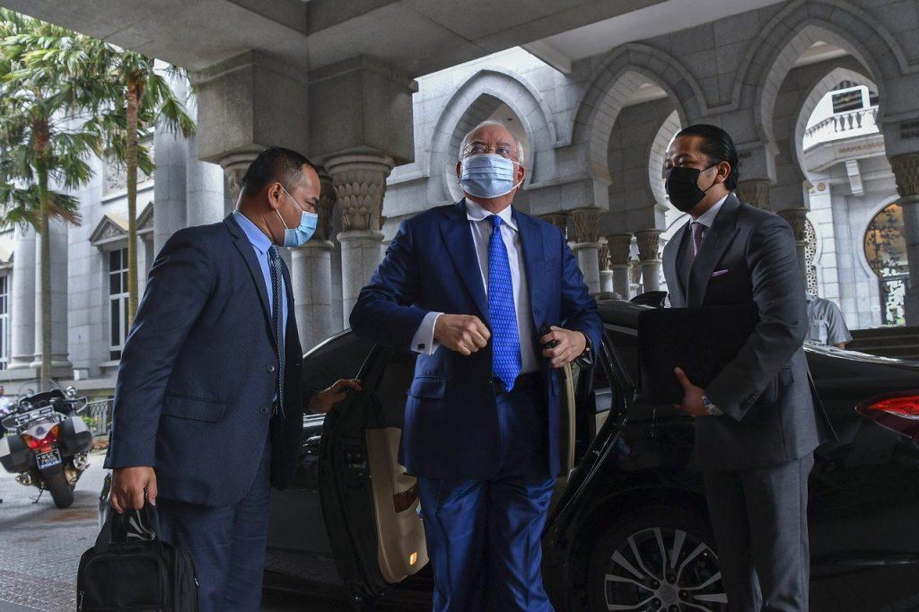 Former prime minister Najib Razak is appealing against his sentence and fine in his SRC International case. Photo: Bernama