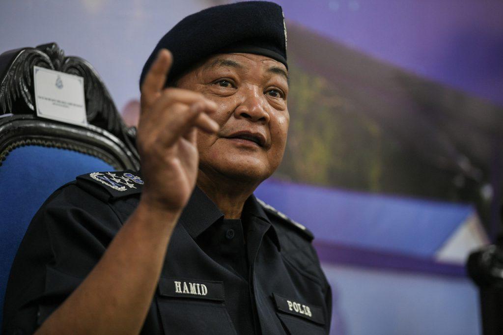 Ketua Polis Negara Abdul Hamid Bador. Gambar: Bernama