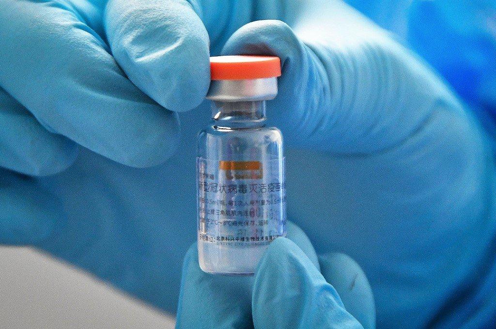 The Sinovac vaccine had an efficacy rate of 50.7% in Phase Three trials conducted on healthcare workers in Brazil. Photo: AFP