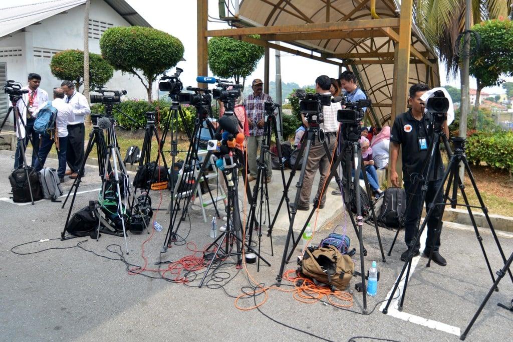 Malaysia recorded a drop of 18 places to 119th place in Reporters Without Borders' World Press Freedom Index. Photo: AFP