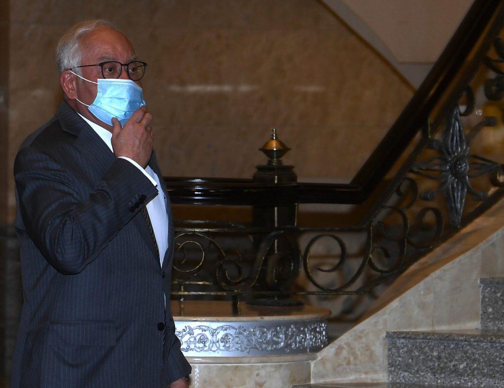 Bekas perdana menteri Najib Razak di Mahkamah Rayuan hari ini bagi perbicaraan berhubung kes SRC International. Gambar: Bernama