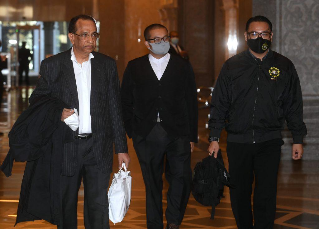 Timbalan pendakwa raya V Sthambaram di mahkamah bagi perbicaraan rayuan Najib Razak berhubung kes SRC International. Gambar: Bernama