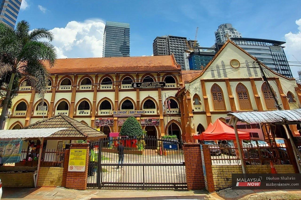 Sekolah Menengah Convent Bukit Nanas in Kuala Lumpur, whose lease had been scheduled to end on Sept 6.