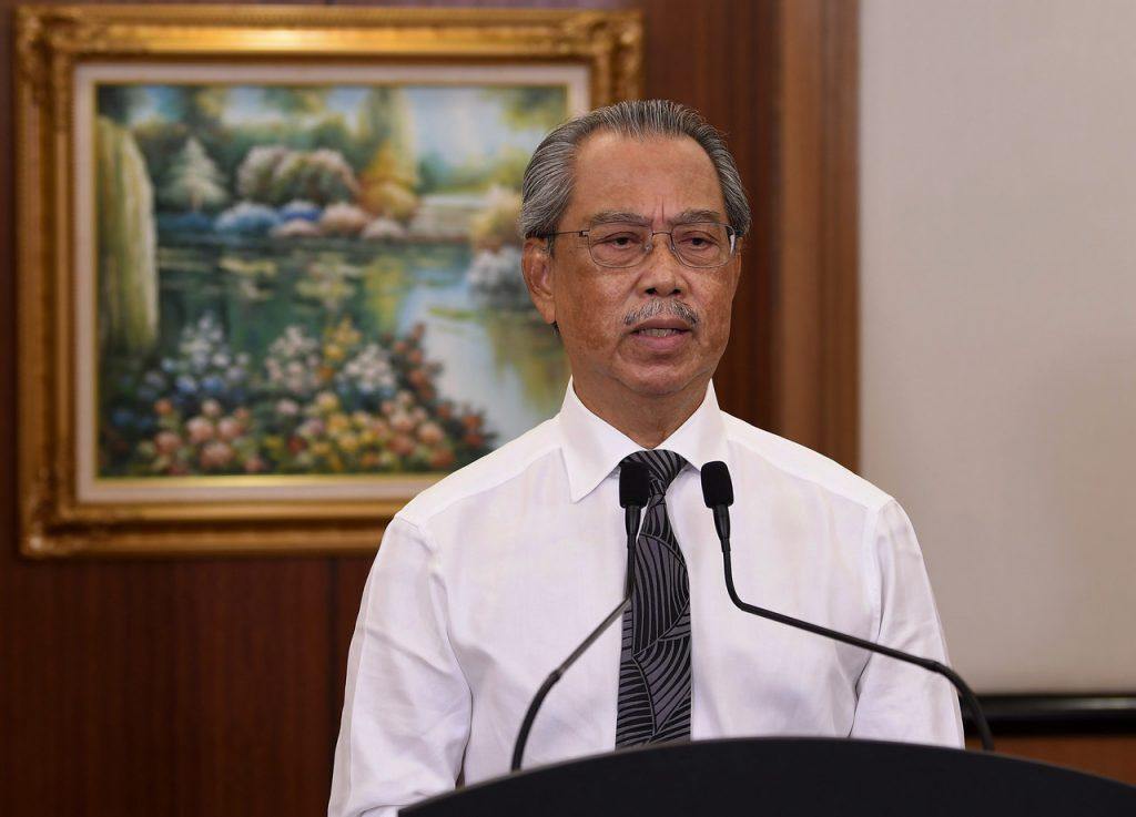 Perdana Menteri Muhyiddin Yassin. Gambar: Bernama