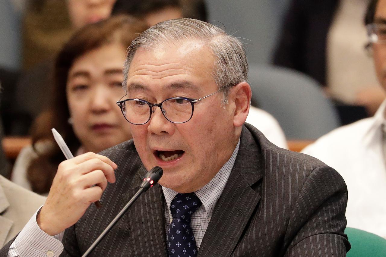Philippines Foreign Minister Teodoro Locsin. Photo: AP