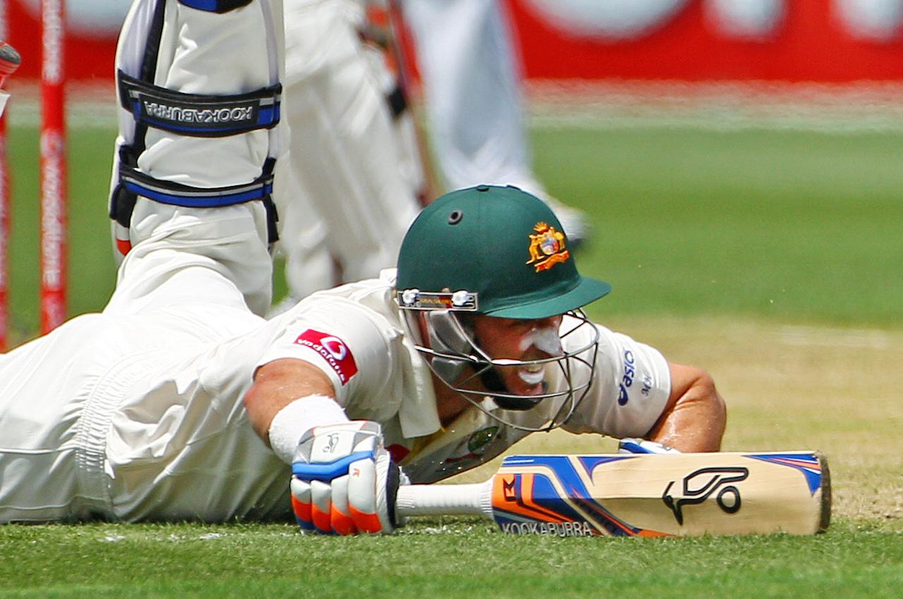 Australia's Mike Hussey, seen in this 202 file photo, is the only Australian to have tested positive for the virus so far. Photo: AP