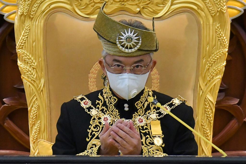 Yang di-Pertuan Agong Sultan Abdullah Sultan Ahmad Shah. Photo: AFP
