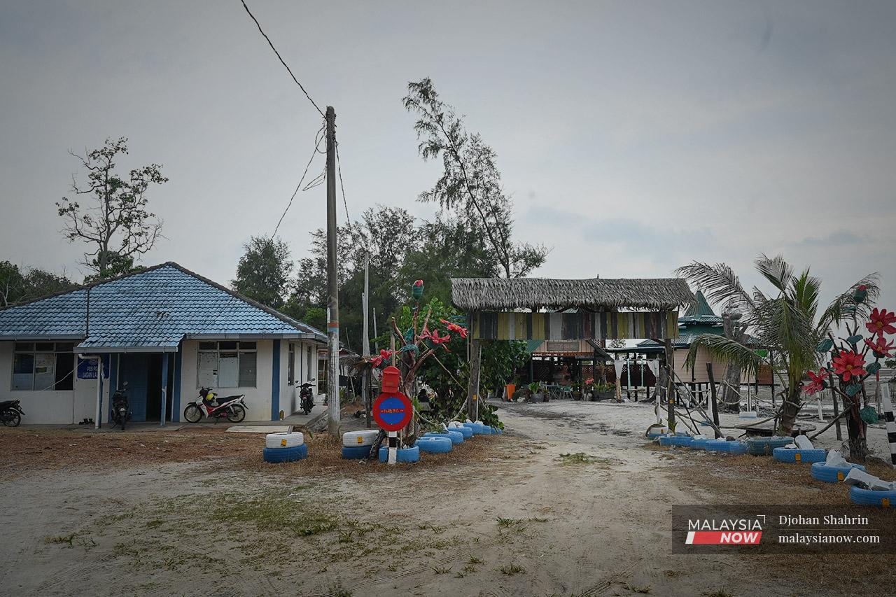 This small settlement near the local police base has been home to about 13 Orang Asli from the Mah Meri tribe for many years now.