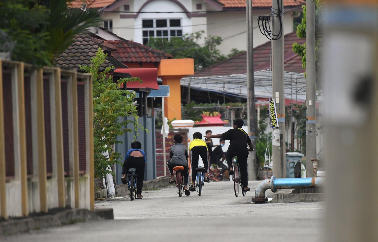 About 18% of active Covid-19 cases in Kelantan are children below the age of 12. Photo: Bernama