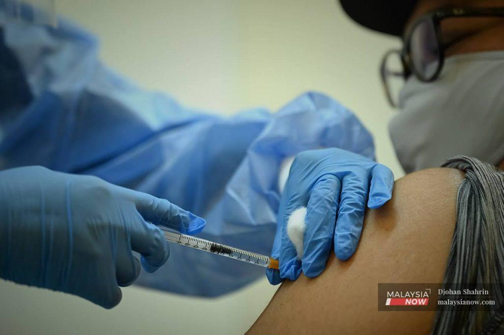 The AstraZeneca vaccine is currently being administered through an opt-in programme for volunteers in several states.