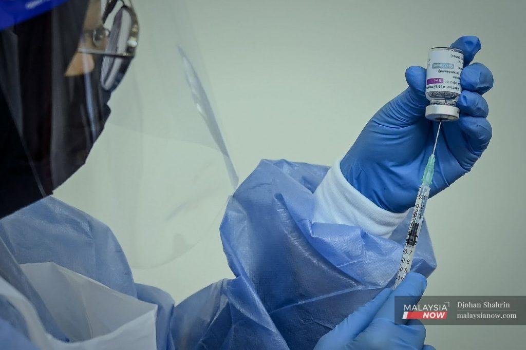 The AstraZeneca vaccine is currently being administered through an opt-in or voluntary programme.