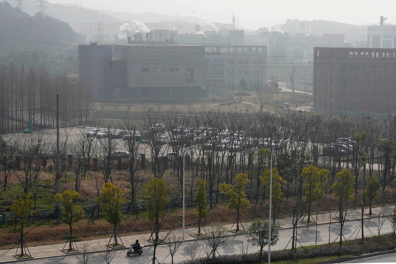 A view of the P4 lab inside the Wuhan Institute of Virology is seen after a visit by the World Health Organization team in Wuhan in China's Hubei province on Feb 3. Photo: AP