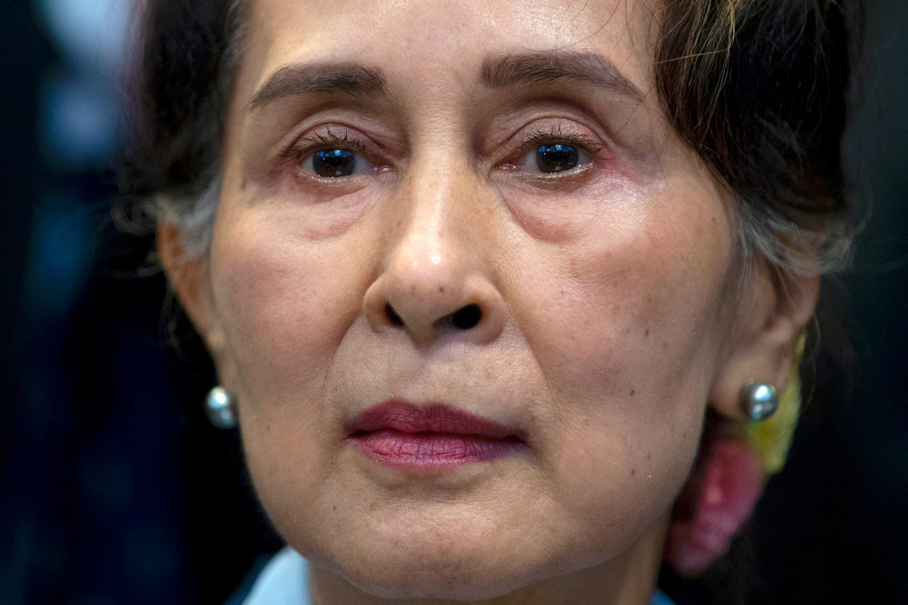 Myanmar's Aung San Suu Kyi has been hit with fresh corruption charges as the turmoil in the country continues in the wake of the Feb 1 coup. Photo: AP