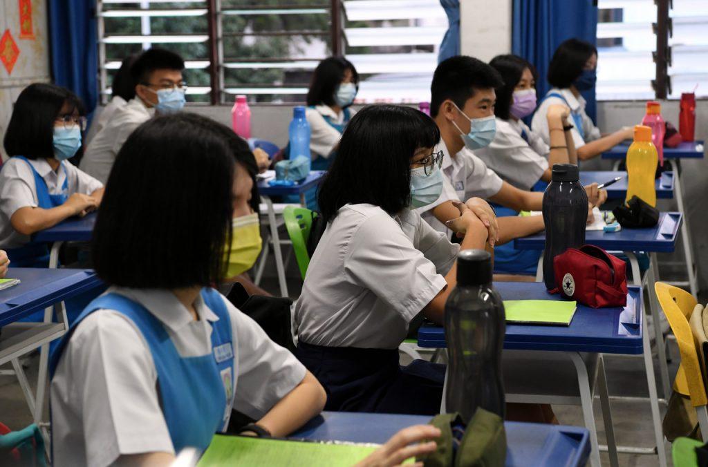 Students sitting for the SPM and STPM exams this year will be vaccinated from July onwards with the Pfizer vaccine. Photo: Bernama