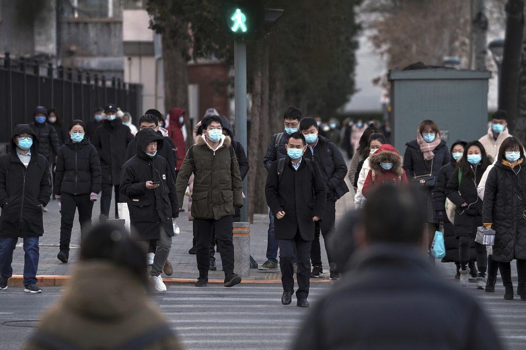 Reported daily cases of Covid-19 in China are currently far lower than in other major countries. Photo: AP