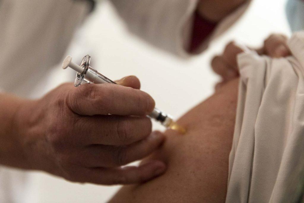 The city of San Francisco has one of the highest vaccination rates in California with  about 80% of residents 12 and over having received at least one dose. Photo: AP