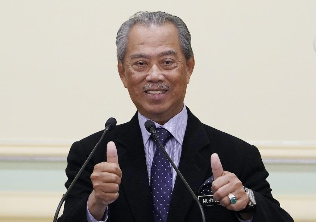 Perdana Menteri Muhyiddin Yassin. Gambar: AP