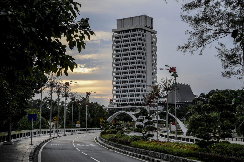 Parliament proceedings have been suspended since January under the virus state of emergency. Photo: Bernama