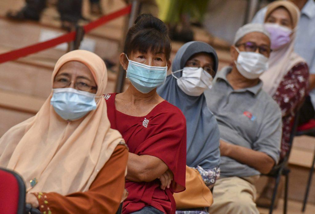 About 2.68 million senior citizens have received at least one dose of vaccine under Phase Two of the National Covid-19 Immunisation Programme. Photo: Bernama