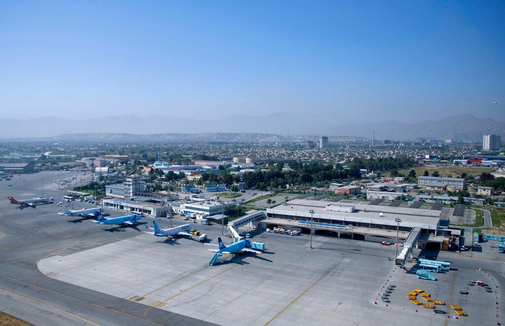 The Hamid Karzai International Airport in Kabul, Afghanistan. Photo: AP