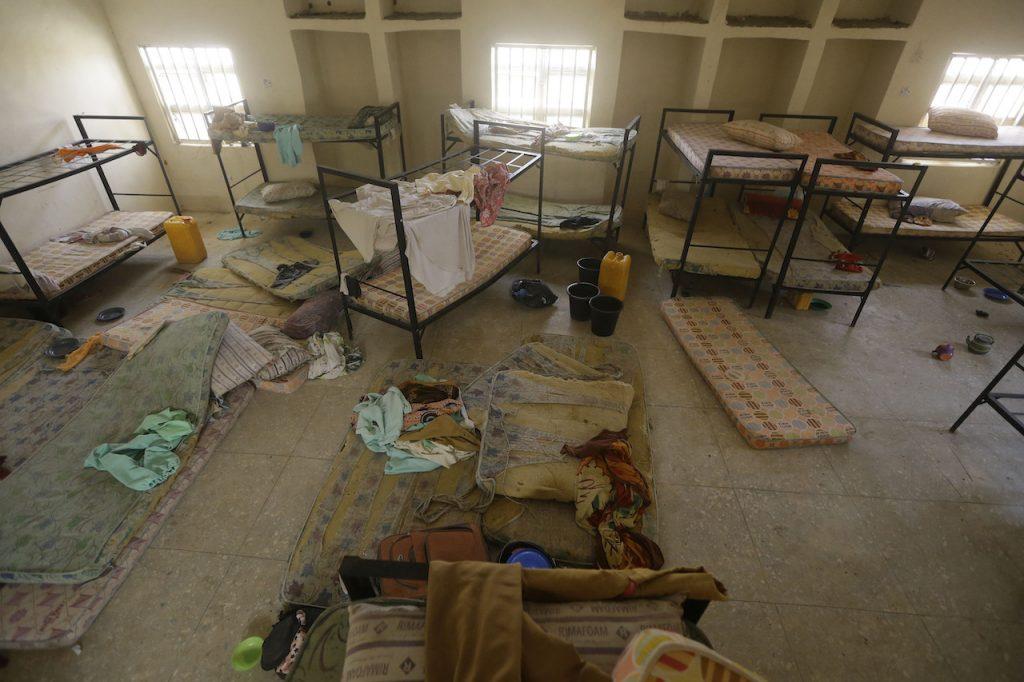 The belongings of hundreds of girls abducted by gunmen from the Government Girls Secondary School, seen in Jangebe town, Zamfara in northern Nigeria, in this March file photo. Since December 2020, more than 1,000 people have been abducted in north-west Nigeria. Photo: AP
