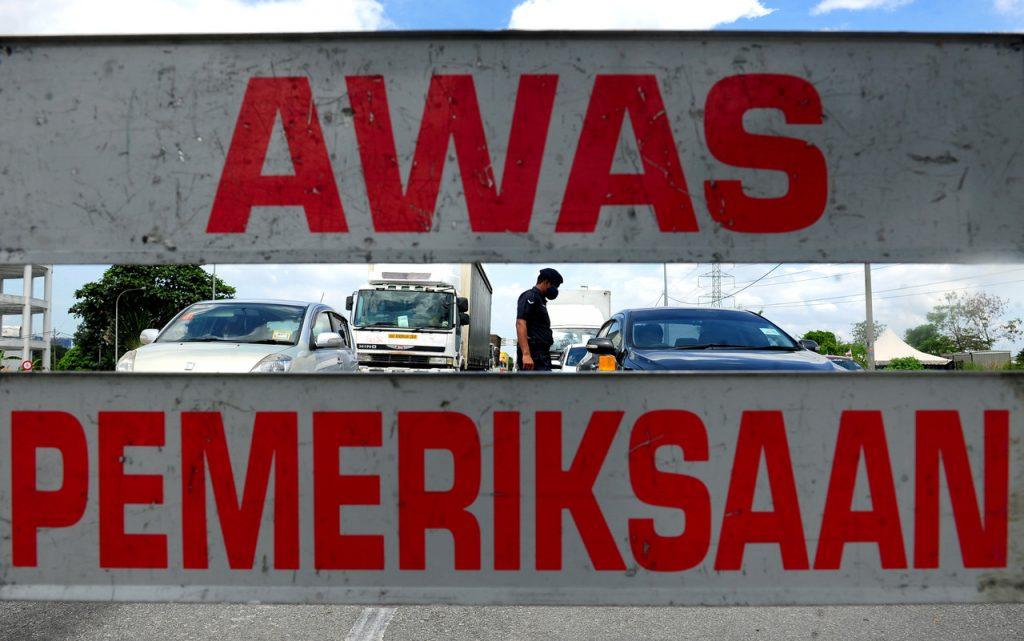 Interstate travel has been banned under the movement restrictions enforced to curb the spread of Covid-19. Photo: Bernama