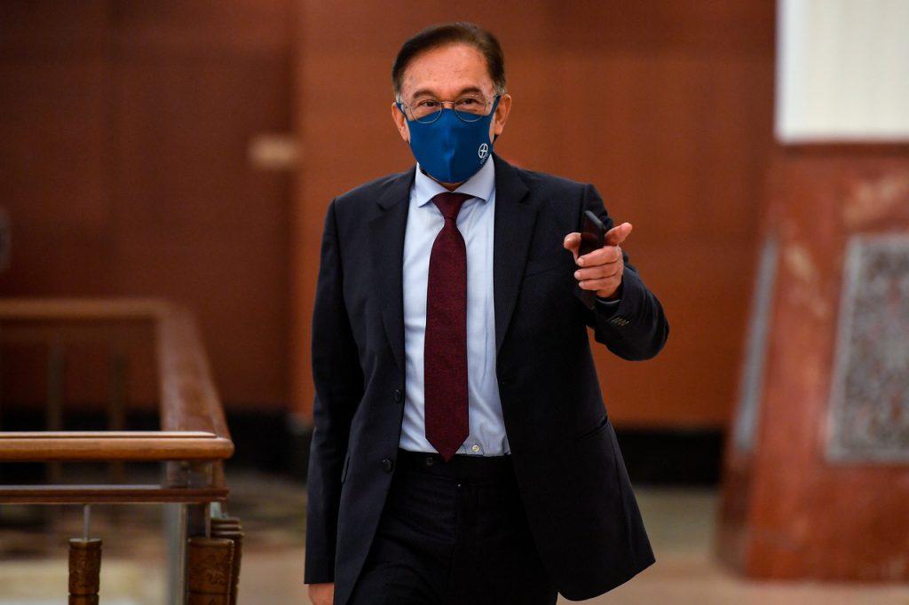 Ahli Parlimen Port Dickson Anwar Ibrahim. Gambar: Bernama