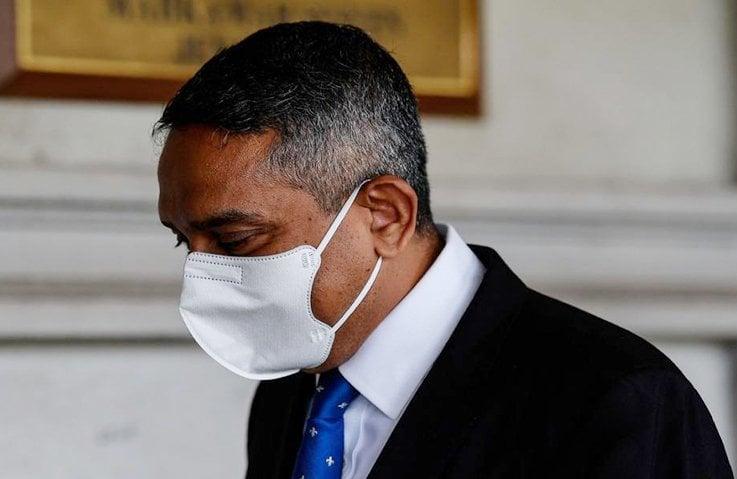 Penasihat undang-undang Umno Mohd Hafarizam Harun. Gambar: Bernama